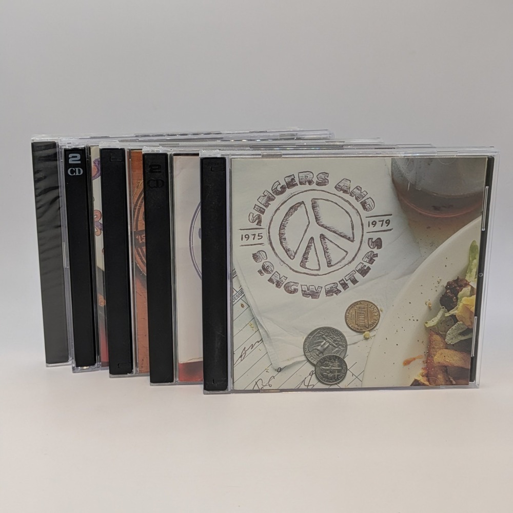 Singers And Songwriters‎ CDs 1960s 1970s Lot Of 5 Time Life Music 10 Discs